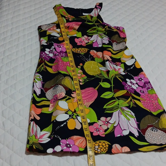 TNW Trina Turk Aptos Stretch Cotton Sateen Shift Dress Size 2 - Picture 11 of 11